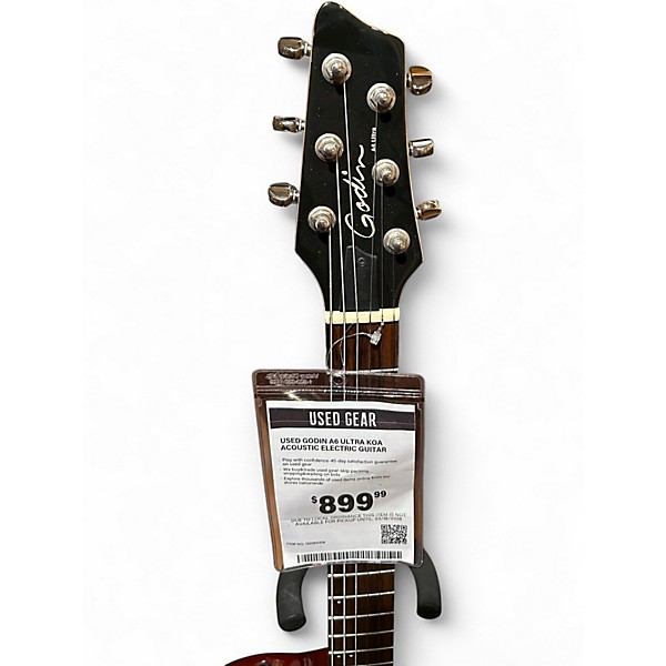 Used Godin A6 Ultra KOA Acoustic Electric Guitar