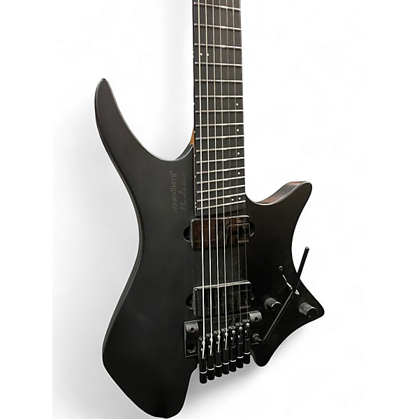 Used strandberg BODEN MERTAL NX7 Satin Black Solid Body Electric Guitar