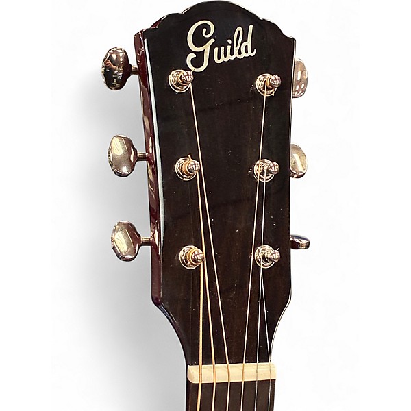 Used Guild DS240 Wine Red Acoustic Guitar