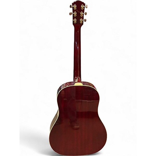 Used Guild DS240 Wine Red Acoustic Guitar