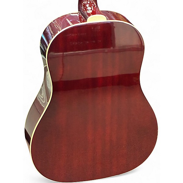 Used Guild DS240 Wine Red Acoustic Guitar