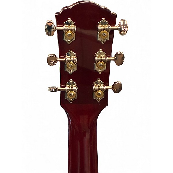 Used Guild DS240 Wine Red Acoustic Guitar