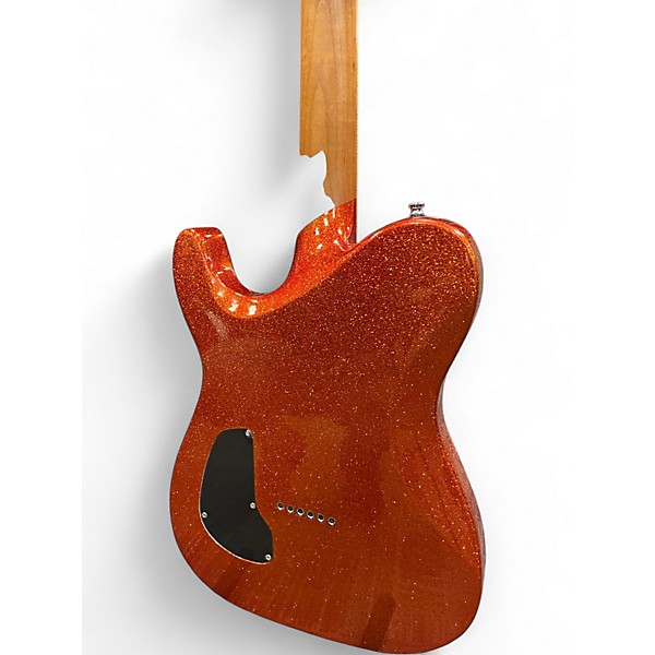 Used Chapman ML3 Pro Traditional Semi Hollowbody ORANGE SPARKLE Hollow Body Electric Guitar