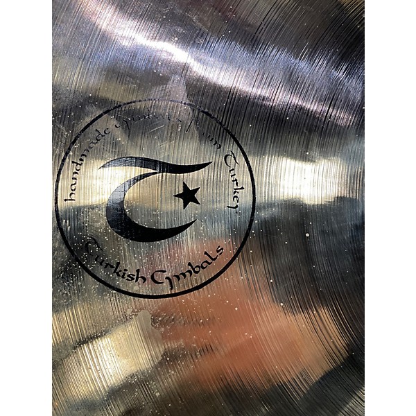 Used Turkish 18in Meta Crash Brilliant Cymbal