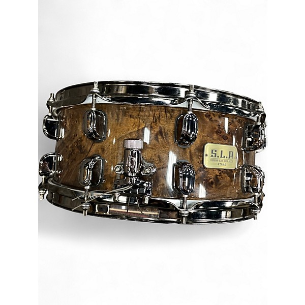 Used TAMA 14X6 S.L.P. G Maple Kona Mappa Burl Drum