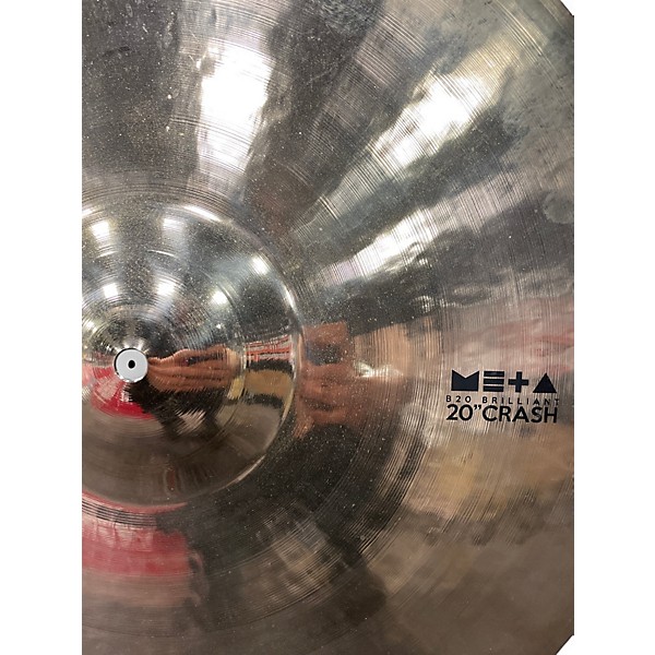 Used Turkish 20in Meta Crash Brilliant Cymbal