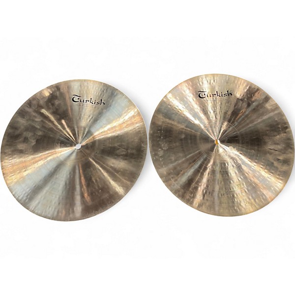 Used Turkish 14in Meta Classic Hi Hat Cymbal