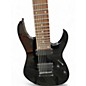 Used Ibanez RG8 8 String Black Solid Body Electric Guitar