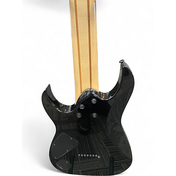 Used Ibanez RG8 8 String Black Solid Body Electric Guitar