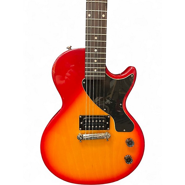 Used Epiphone Les Paul Junior Single Cut 3 Color Sunburst Solid Body Electric Guitar