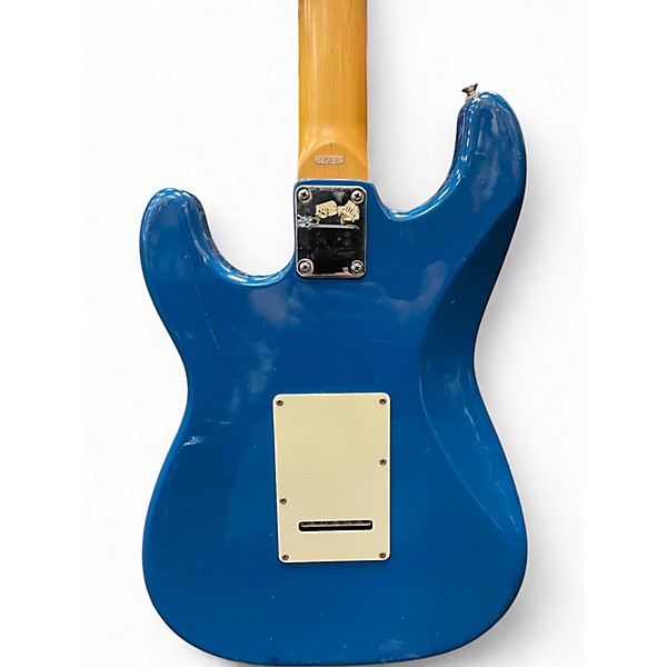 Used Austin HSS S-STYLE Blue Solid Body Electric Guitar