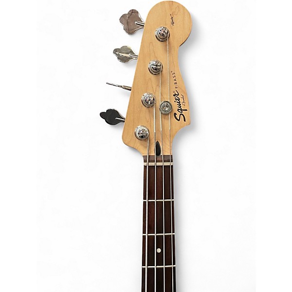 Used Squier Affinity Precision Bass Black Electric Bass Guitar