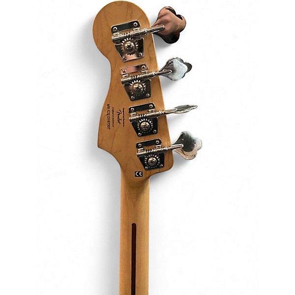 Used Squier Affinity Precision Bass Black Electric Bass Guitar