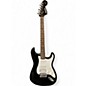 Used Starcaster by Fender Stratocaster Black Solid Body Electric Guitar thumbnail