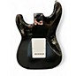 Used Starcaster by Fender Stratocaster Black Solid Body Electric Guitar