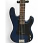 Used Silvertone P-Bass Blue Solid Body Electric Guitar