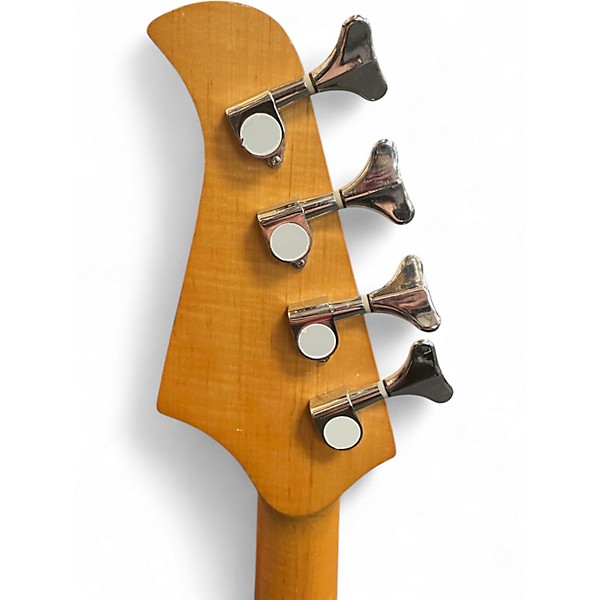 Used Silvertone P-Bass Blue Solid Body Electric Guitar