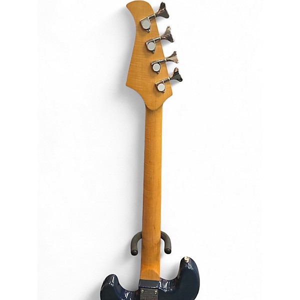 Used Silvertone P-Bass Blue Solid Body Electric Guitar