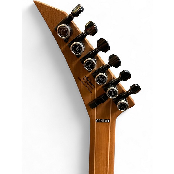 Used Jackson American Series Virtuoso Satin Black Solid Body Electric Guitar