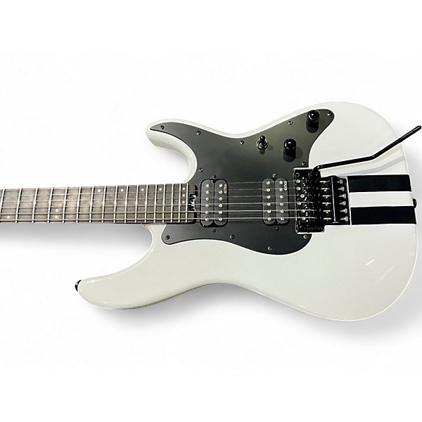 Used Schecter Sun Valley shredder White Hollow Body Electric Guitar