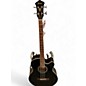 Used Ibanez AEB5E Black Acoustic Bass Guitar