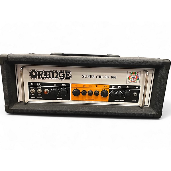Used Orange Amplifiers super crush 100 Solid State Guitar Amp Head