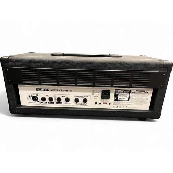Used Orange Amplifiers super crush 100 Solid State Guitar Amp Head