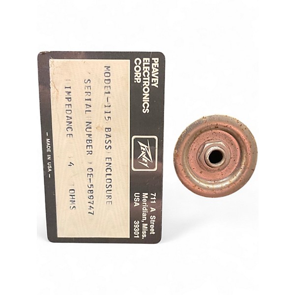 Vintage 1970s Peavey 115 BASS CABINET Guitar Cabinet