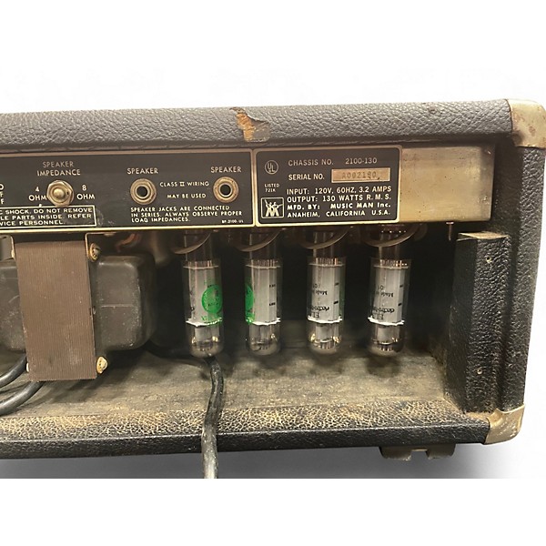 Vintage 1970s Ernie Ball Music Man HD 130 Tube Guitar Amp Head