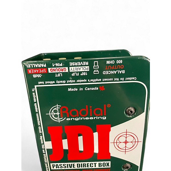 Used Radial Engineering JDI Passive Direct Box Pedal