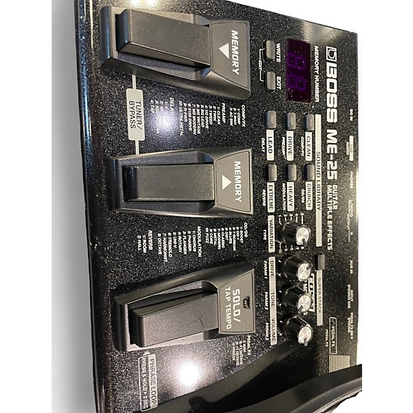 Used BOSS ME25 Guitar Multi Effect Processor
