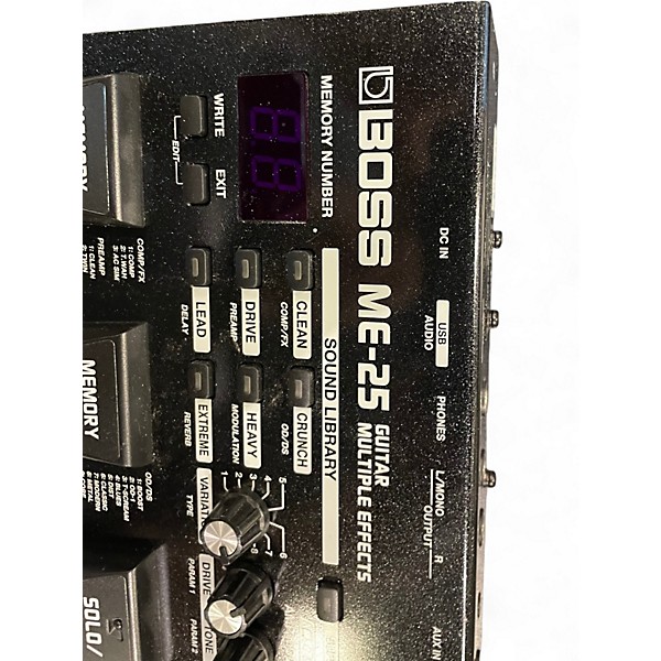 Used BOSS ME25 Guitar Multi Effect Processor