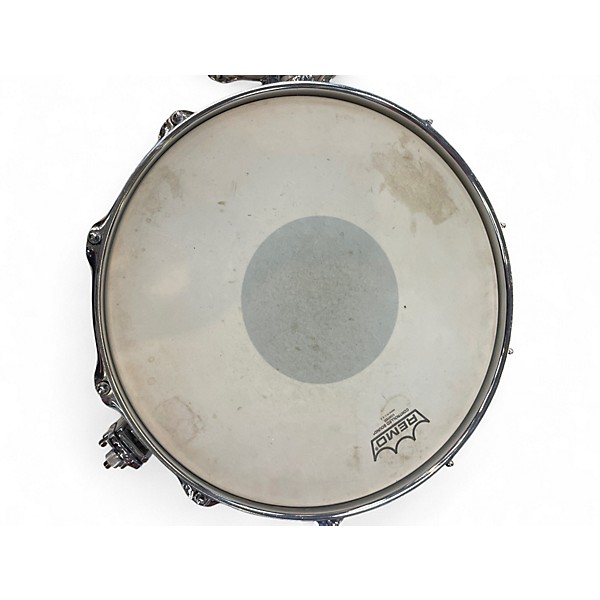 Used DW 14X6 Performance Series Snare Pearl White Drum