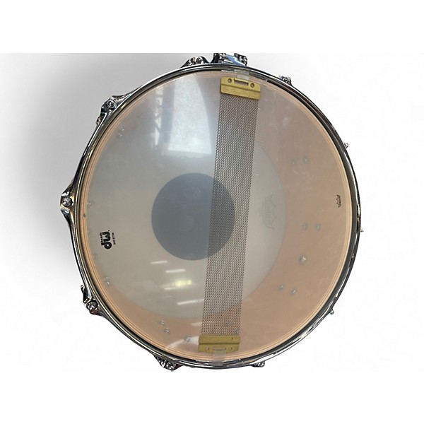 Used DW 14X6 Performance Series Snare Pearl White Drum