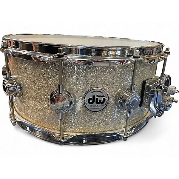 Used DW 14X6 Collector's Series Snare Broken Glass Drum