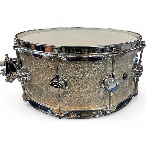 Used DW 14X6 Collector's Series Snare Broken Glass Drum