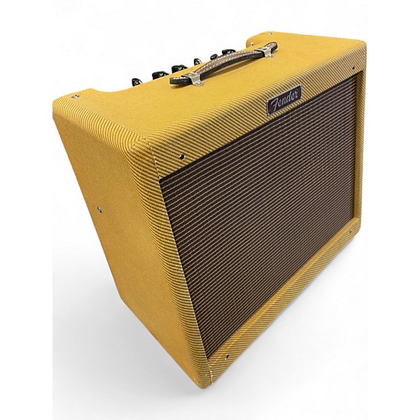 Used Fender Blues Junior Tweed Relic Tube Guitar Combo Amp