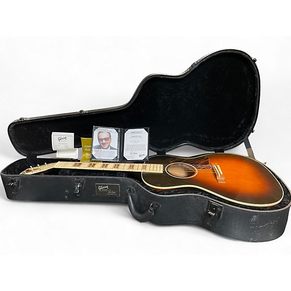 Used 2008 Gibson Elvis Costello Century of Progress LTD Edition #45/300 Sunburst Acoustic Guitar
