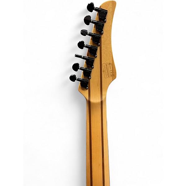 Used Schecter Guitar Research Reaper 7 Satin Sky Burst Solid Body Electric Guitar