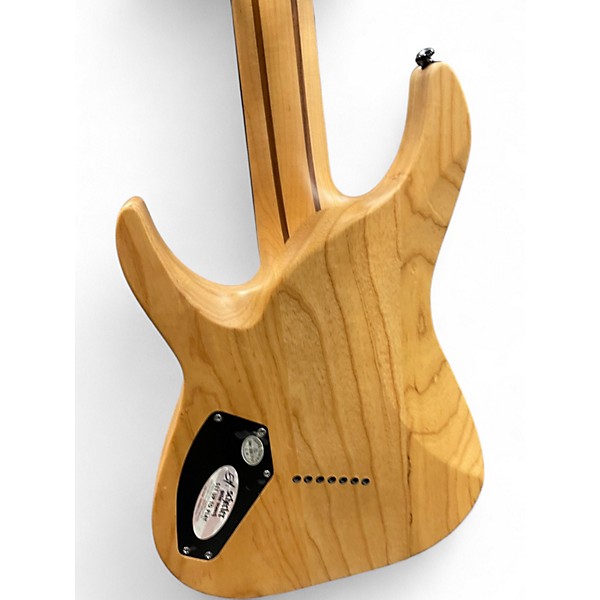 Used Schecter Guitar Research Reaper 7 Satin Sky Burst Solid Body Electric Guitar