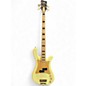 Used RockBass by Warwick Adam Clayton Streamer Solid Creme White Electric Bass Guitar thumbnail