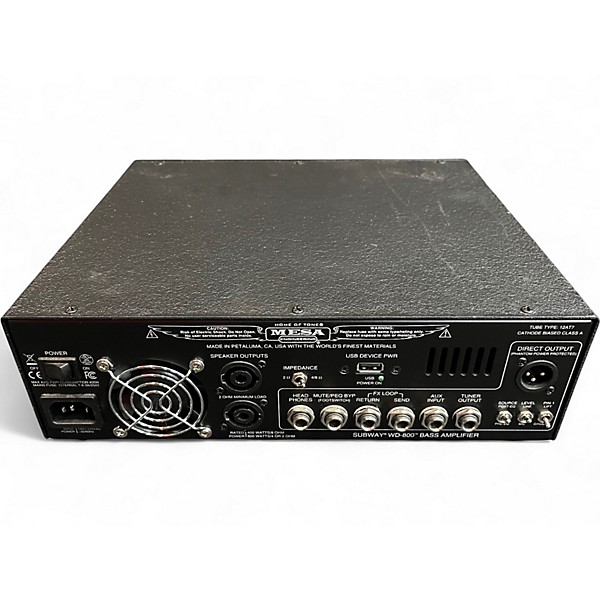 Used MESA/Boogie Subway WD800 Bass Amp Head