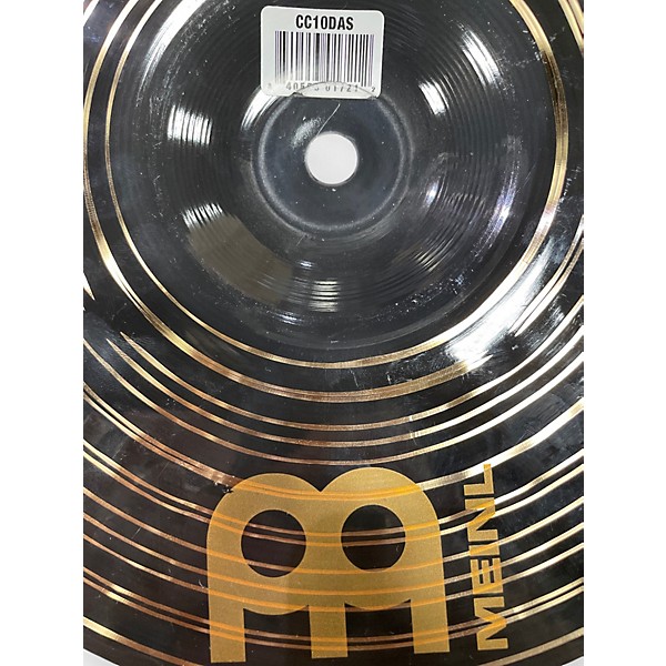 Used Meinl 10in Classics Custom Dark Splash Cymbal