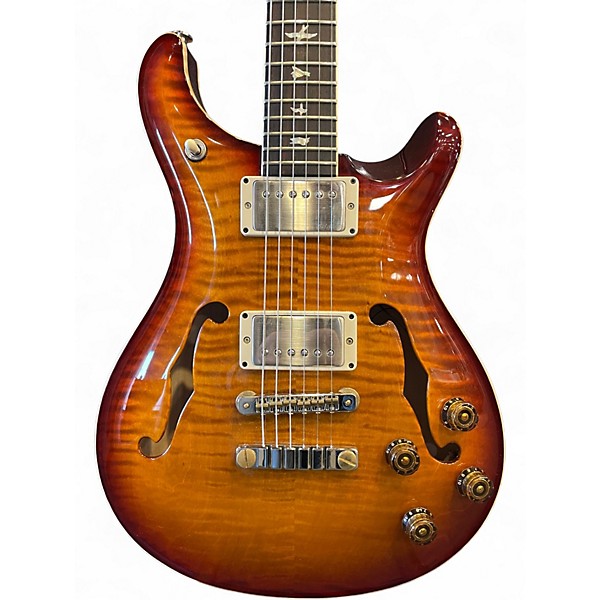 Used PRS McCarty Hollowbody II Amber Burst Hollow Body Electric Guitar
