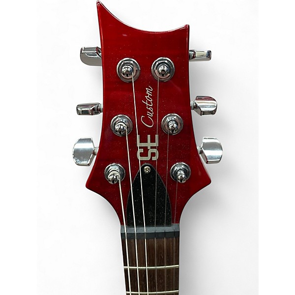 Used PRS SE Custom 24 Vintage Yellow Solid Body Electric Guitar