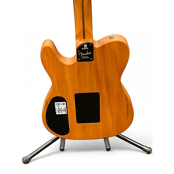 Used 2023 Fender American Acoustasonic Telecaster Natural Acoustic Electric Guitar