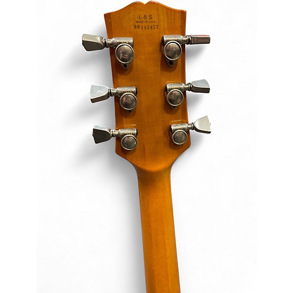 Vintage 1976 Gibson L6S Natural Solid Body Electric Guitar