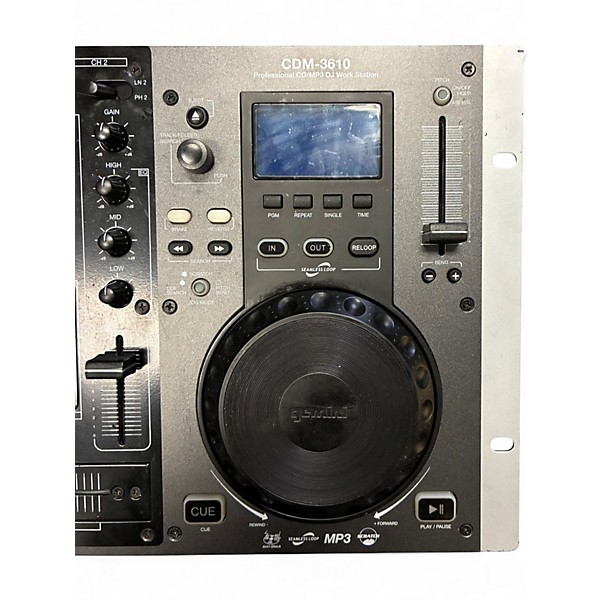 Used Gemini CDM-3610 DJ Player