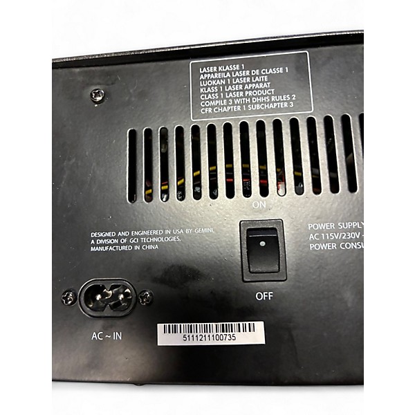 Used Gemini CDM-3610 DJ Player