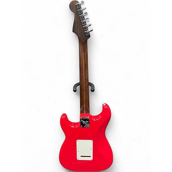 Used Fender American Standard Stratocaster Hot Rod Red Solid Body Electric Guitar